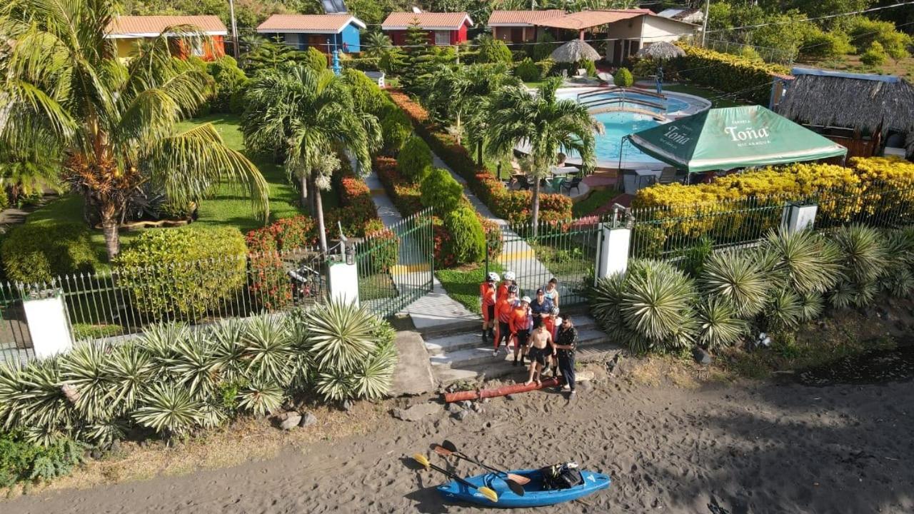 Отель Cabanas El Paraiso - Ometepe Сан-Хосе-дель-Сур Экстерьер фото